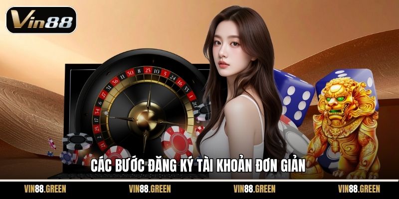 Các bước đăng ký tài khoản đơn giản