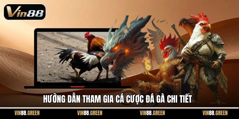 Hướng dẫn tham gia cá cược đá gà chi tiết
